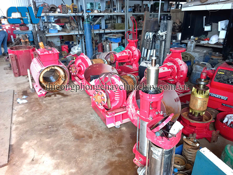                                                 Sửa máy bơm nước PCCC