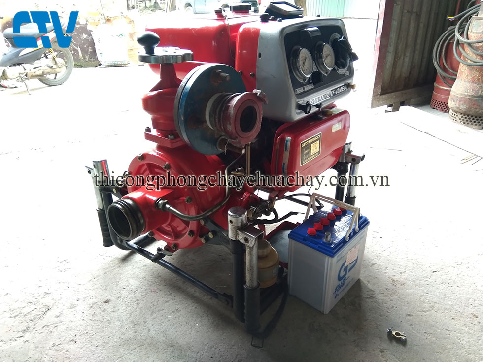 Cho thuê máy bơm PCCC, bơm cứu hỏa giá tốt tại Hà Nội