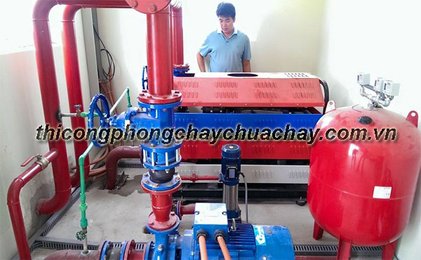 Lắp đặt hệ thống máy bơm cứu hỏa uy tín, chuyên nghiệp