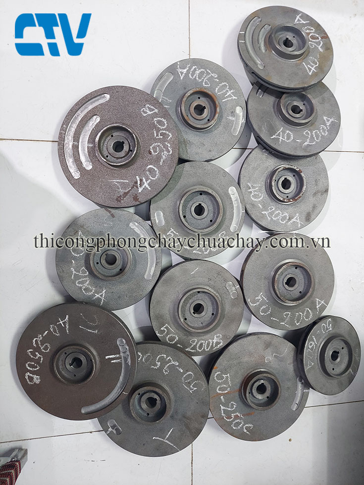 Cánh máy bơm ly tâm công  nghiệp Pentax, Ebara, Stac, ...