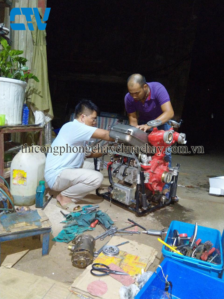 Sửa chữa, bảo dưỡng máy bơm Tohatsu V20,V30,V46, V50, V52,V72,V75, V82