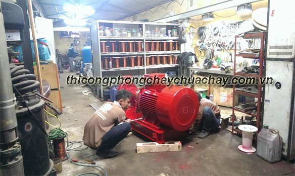 Trung tâm sửa máy bơm nước phòng cháy chữa cháy